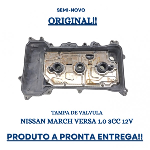 Tampa De Valvula March Versa 1.0 12v 3cc Original Usado