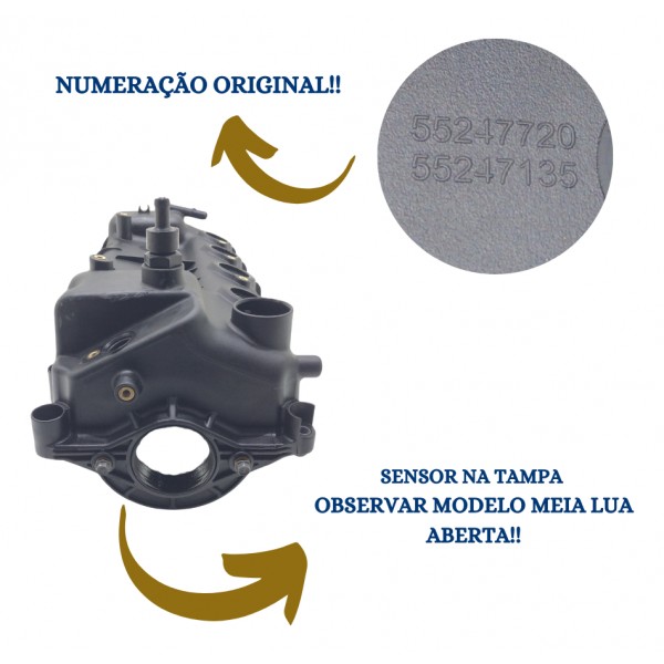 Tampa De Valvula Fiat Argo Toro Jeep Renegade 1.8 Etorq