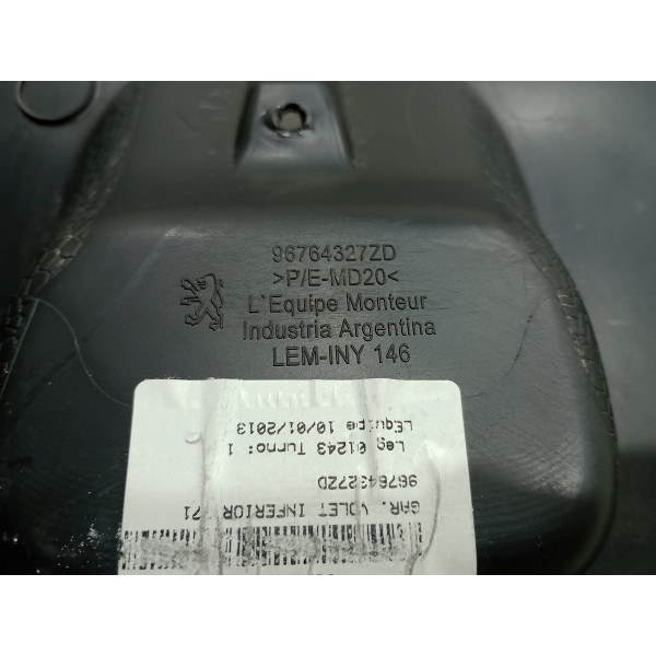 Forro Interno Da Tampa Traseira Peugeot 308 1.6 2013