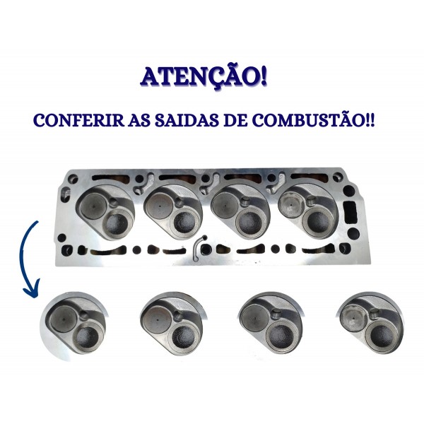 Cabeçote Gm 1.8e Astra Vectra Monza Kadett Tucho Grosso
