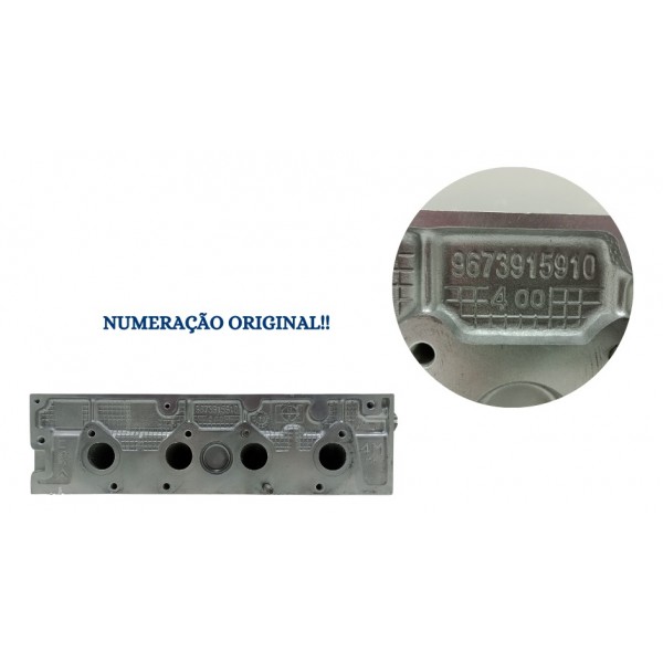Cabeçote Peugeot 208 207 Citroen C3 1.5 Flex Revisado