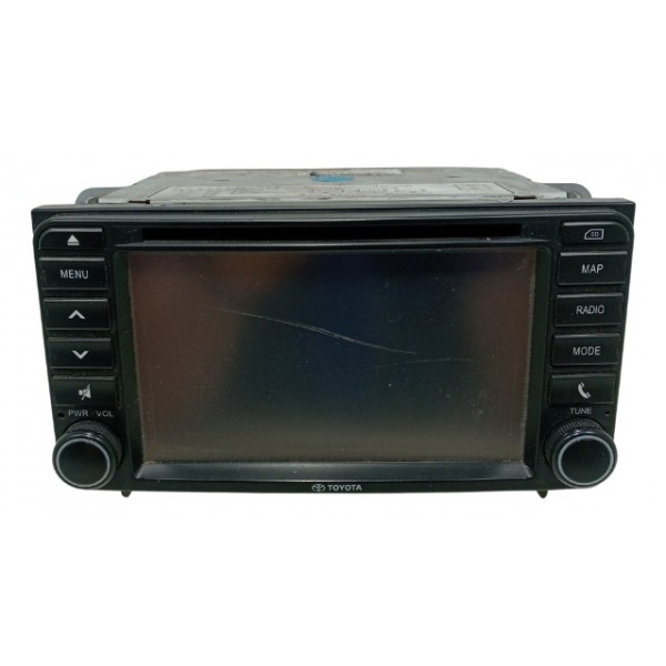 Tela Radio Multimidia Toyota Etios 2017 Original Usado
