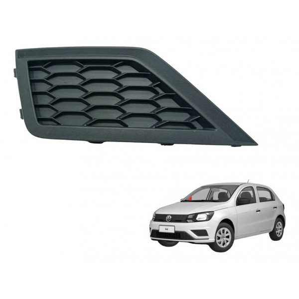 Moldura Acabamento Cibie Esquerdo Vw Gol G7 1.0 2022 Usado