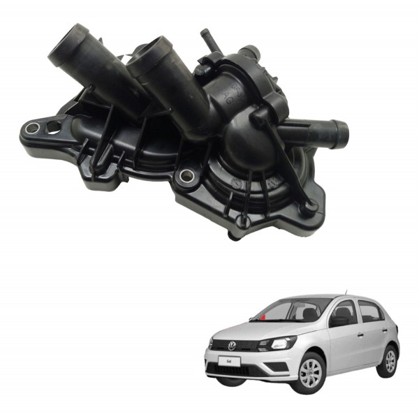 Carcaça Valvula Termostatica Vw Gol G7 1.0 2022 Usado