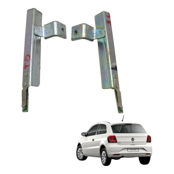 Par Guia Dos Vidros Traseiros Vw Gol G7 1.0 2022 Usado