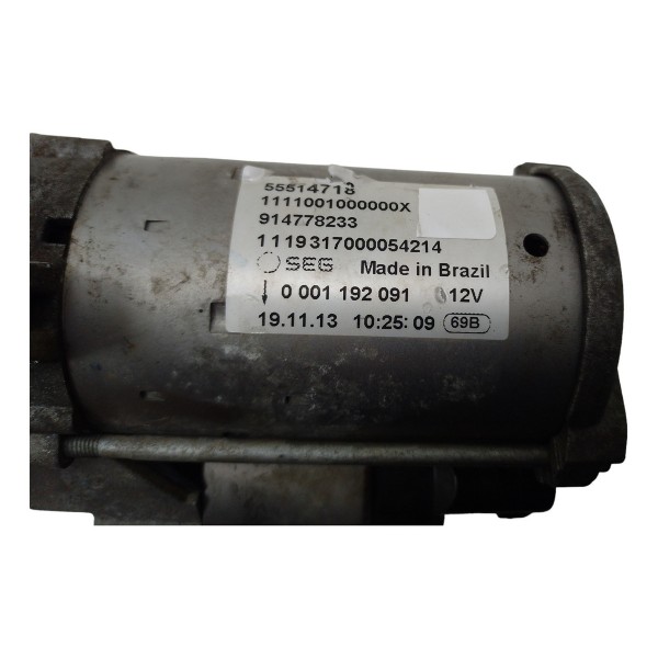 Motor Arranque Partida Gm Onix 3cc 1.0 Turbo 2020 23 Usado