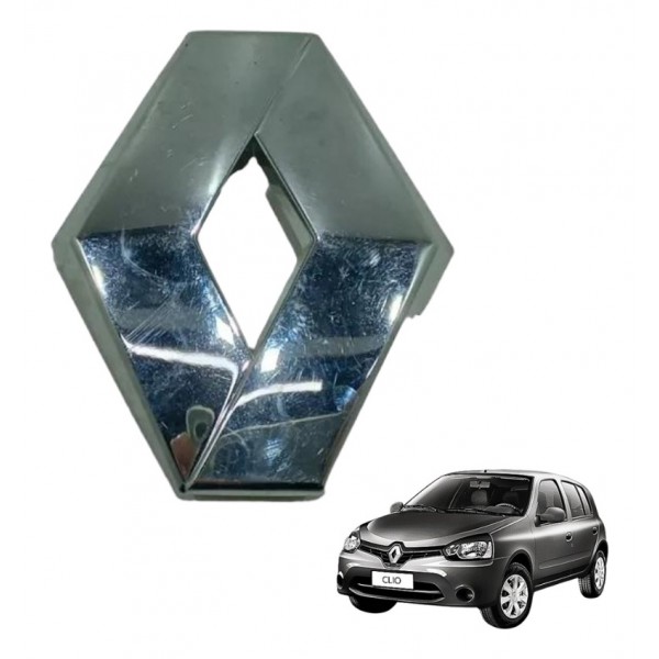 Emblema Logo Tampa Traseira Clio Exp 2016 Usado