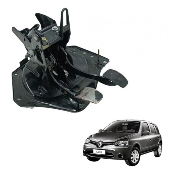 Pedaleira Pedal Embreagem Central Clio 16v Exp 2016 Usado