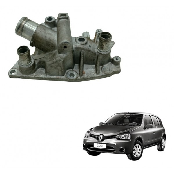 Carcaça Válvula Termostática Nissan March Versa 1.6 Usado
