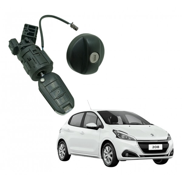 Comutador Da Ignição Peugeot 208 Active 2014 Usado