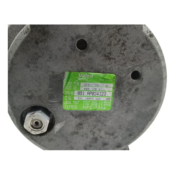 Compressor Ar Condicionado Ssangyong Action 2.3 09 10 Usado