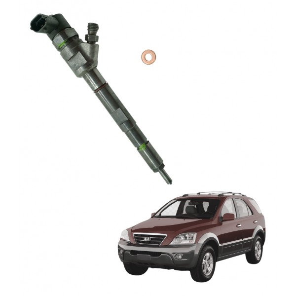Bico Injetor Kia Sorento 2.5 Diesel Crdi Com Laudo Revisado