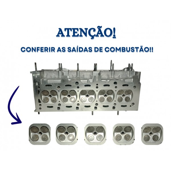 Cabeçote Original Fiat Marea 2.4 20v 5cc Pronto Revisado