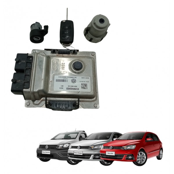 Modulo Code Injeção Vw Saveiro Voyage Gol 1.6 G6 G7 G8 Usado