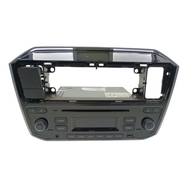Radio Cd Play Comando Original Vw Up 1sb035152f Usado