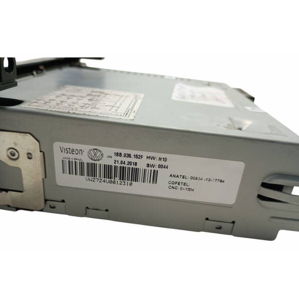Radio Cd Play Comando Original Vw Up 1sb035152f Usado