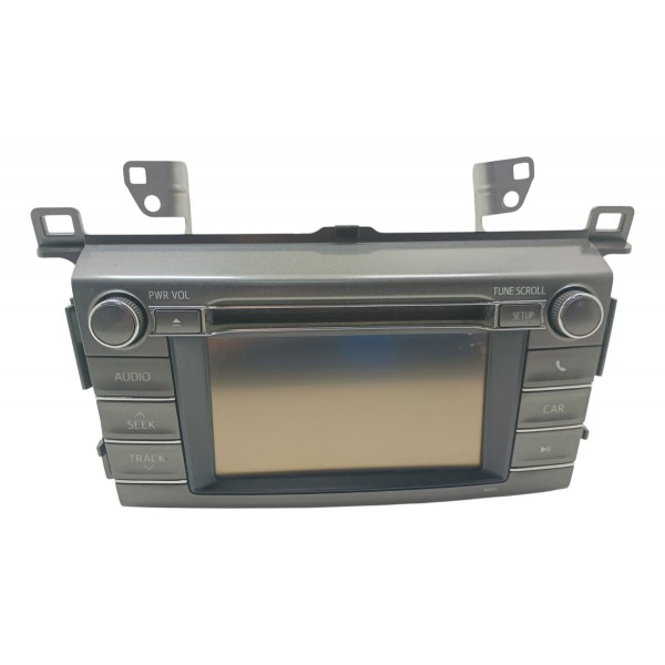 Radio Original Toyota Rav4 2013 2017 8614042060 Usado