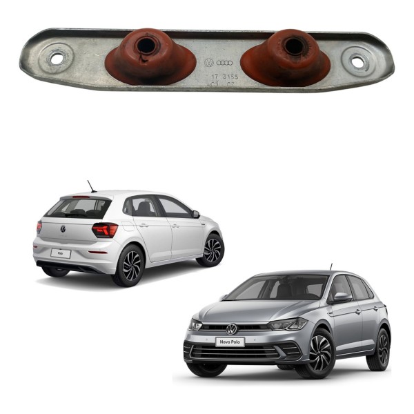 Borracha Coxim Suporte Escape Vw Polo 2019 2020 2023 Usado