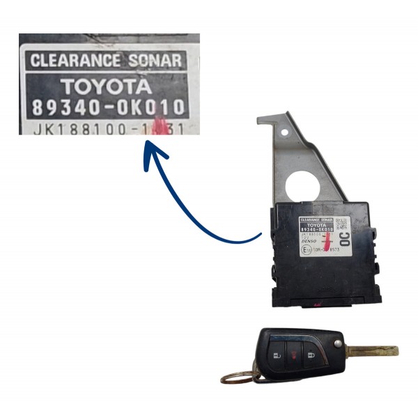 Kit Code Modulo Injeção Hilux Sw4 2.4 2020 Flex Usado