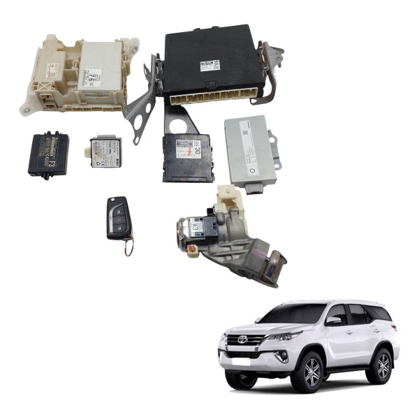 Kit Code Modulo Injeção Hilux Sw4 2.4 2020 Flex Usado