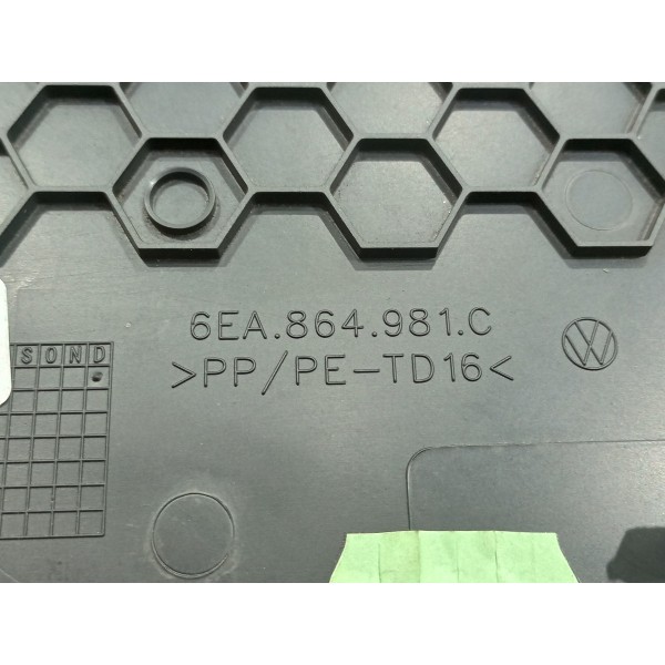 Tapete Borracha Console Vw Polo Virtus Tsi 2018 2023 Usado