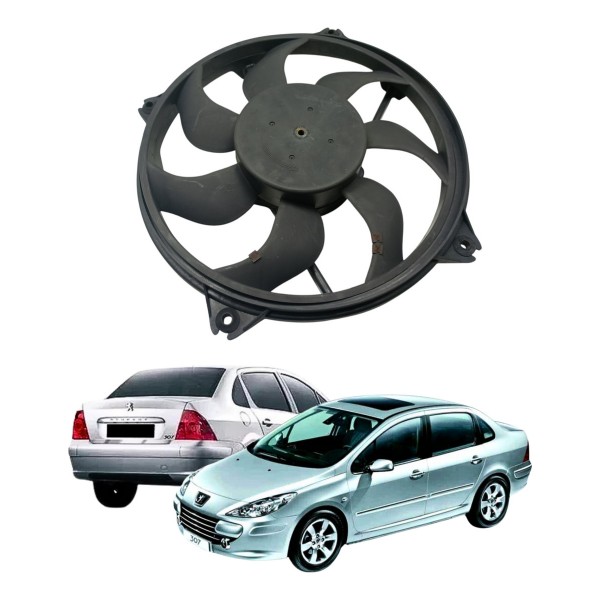 Defletor Ventoinha Radiador Peugeot 307 2.0 2008 2011 Usado