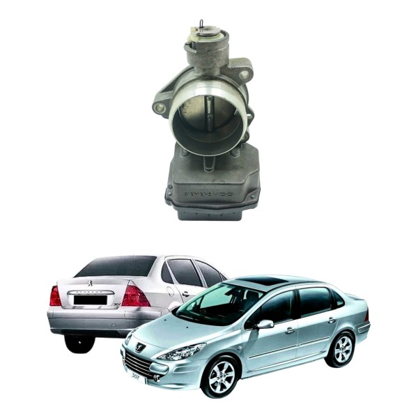 Corpo Borboleta Tbi Peugeot 307 2.0 16v 2007 2011 Usado