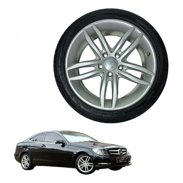 Roda Liga Com Pneu Aro 17 Mercedes C180 Ver Medidas Usado
