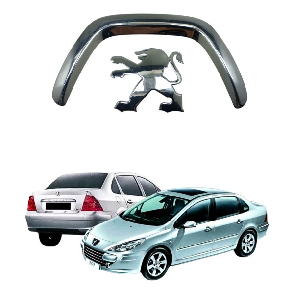 Emblema Logo Grade Dianteira Peugeot 307 2007 2011 Usado