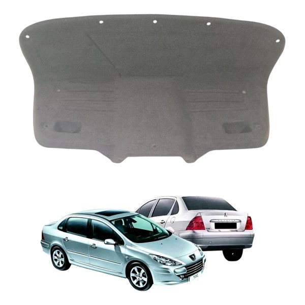 Forro Interno Tampa Traseira Peugeot 307 07 2012 Sedan Usado