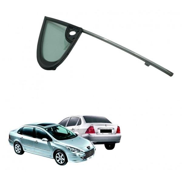 Guia Vidro Dianteira Esquerda Peugeot 307 2008 2011 Usado