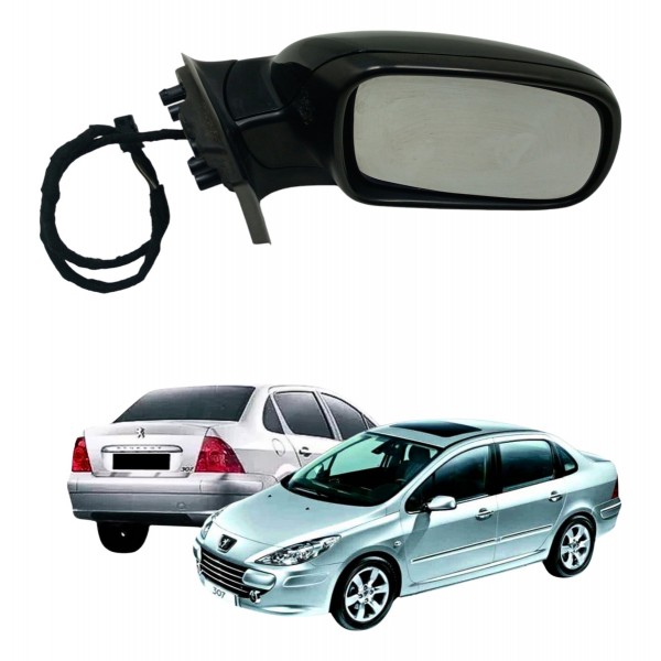 Retrovisor Eletrico Direito Peugeot 307 2008 2011 Usado