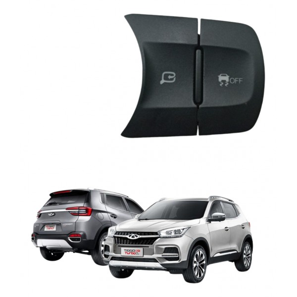 Botão Rebatimento Tração Off Chery Tiggo 5x 2018 2020 Usado
