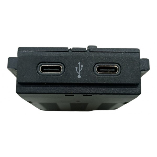 Porta Tomada Usb Dupla Vw Polo Virtus Nivus Original Usado