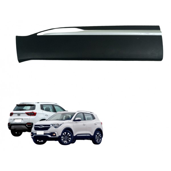 Moldura Porta Dianteria Esquerda Tiggo 5x 2019 2021 Usado