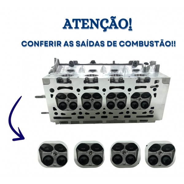 Cabeçote Renault Duster Oroch 2.0 Flex C/sensor Revisado