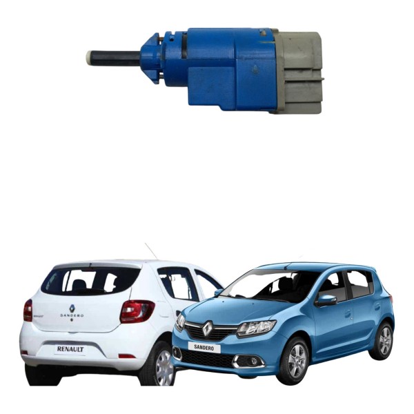 Sensor Interruptor Pedal Embreagem Sandero 2015 2019 Usado