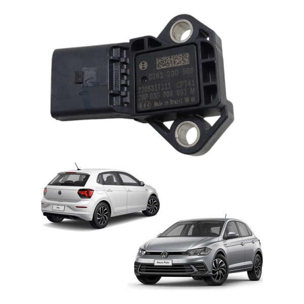 Sensor Map Vw Polo Tiguan Virtus Audi A3 0261230566 Usado