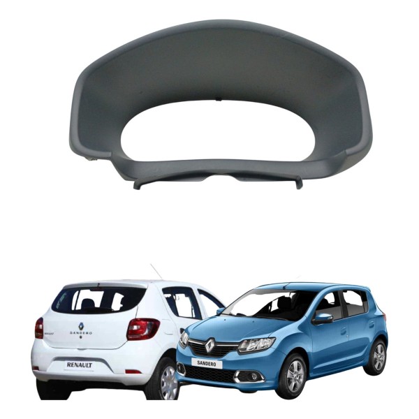 Moldura Painel Instrumentos Renault Sandero 2015 19 Usado
