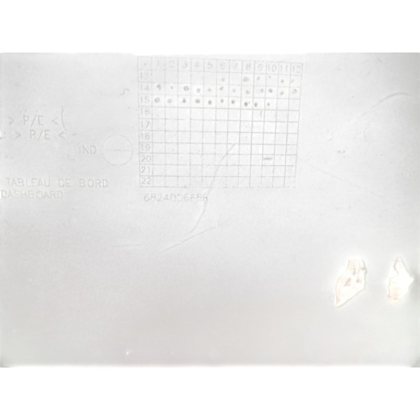 Moldura Painel Instrumentos Renault Sandero 2015 19 Usado