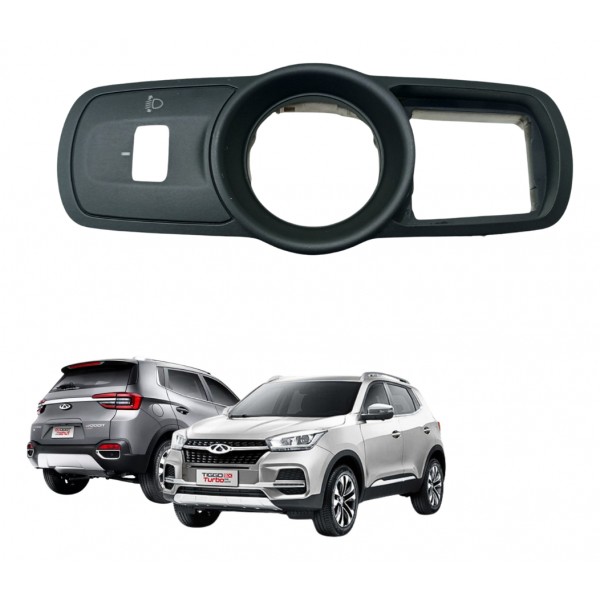 Moldura Botão Farol E Retrovisor Chery Tiggo 2 3x 5x 7 Usado