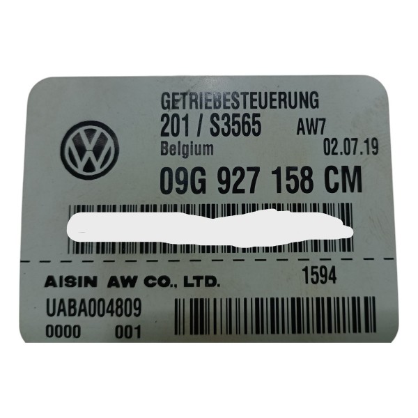 Modulo Cambio Vw Polo Golf A3 Virtus T-cross 09g927158 Usado