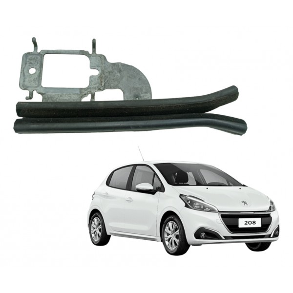 Guia Porta Trazeira Direita Peugeot 208 Active 2014 Usado