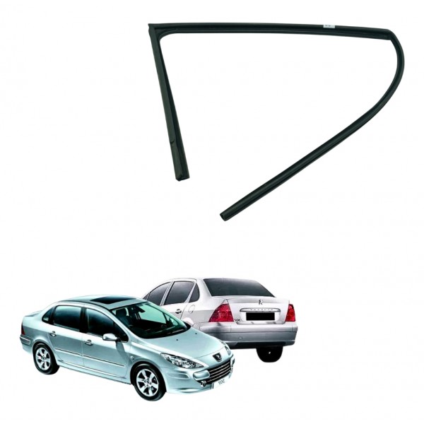 Borracha Guarnição Dianteira Direita Peugeot 307 Usado