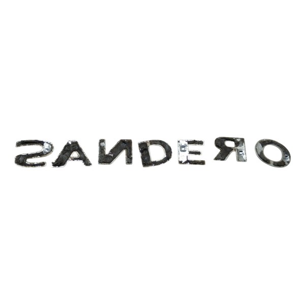 Emblema Logo Da Tampa Mala Traseira Sandero 2015 2019 Usado