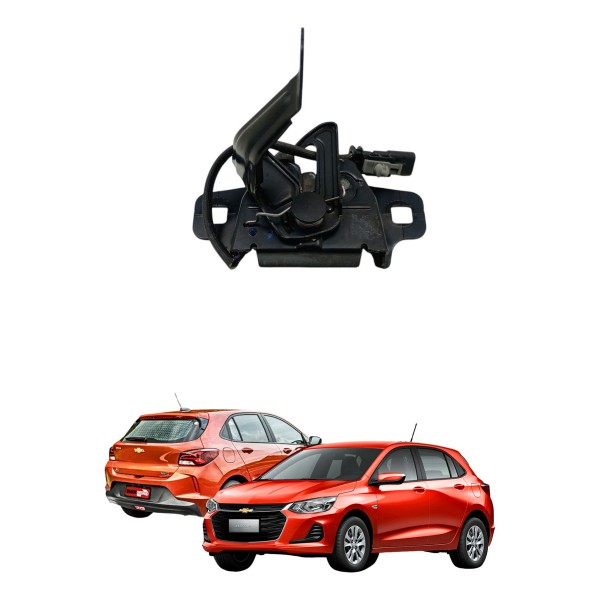 Fechadura Trava Do Capo Gm Onix 2020 2023 Original Usado