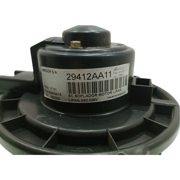 Motor Ventilador Caixa Ar Lifan X60 2014-17 29412aa11 Usado