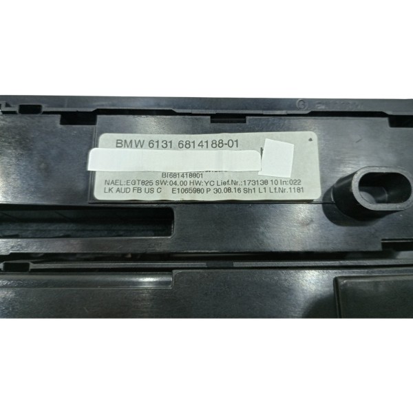 Botão Comando Ar Condicionado Radio Bmw 328i 2013 2018 Usado