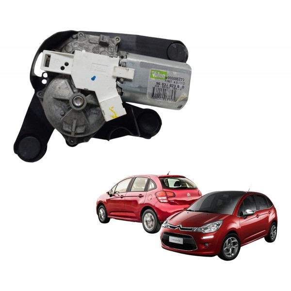 Motor Limpador Vidro Traseiro Citroen C3 2013 2017 Usado