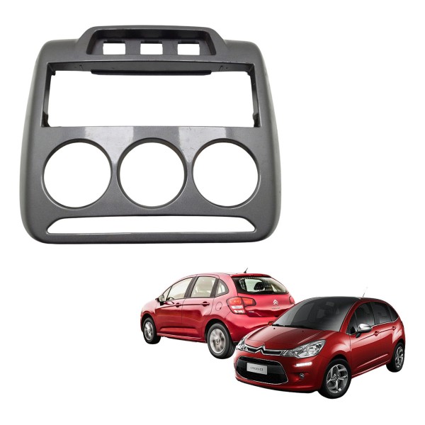 Moldura Botão Comando Do Ar Citroen C3 2013 2017 Usado